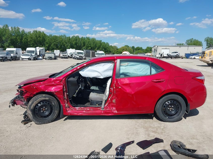 2015 TOYOTA COROLLA SEDAN 1.8L I-4 DOHC, VVT, 132HP