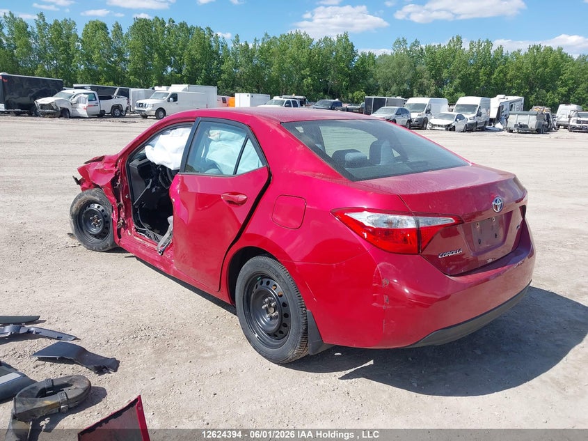 2015 TOYOTA COROLLA SEDAN 1.8L I-4 DOHC, VVT, 132HP