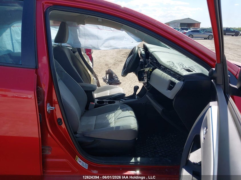 2015 TOYOTA COROLLA SEDAN 1.8L I-4 DOHC, VVT, 132HP