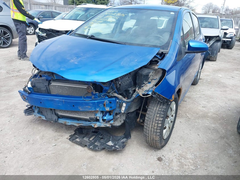 Vin: jtdktud35cd527878, lot: 3024015, toyota yaris 20122