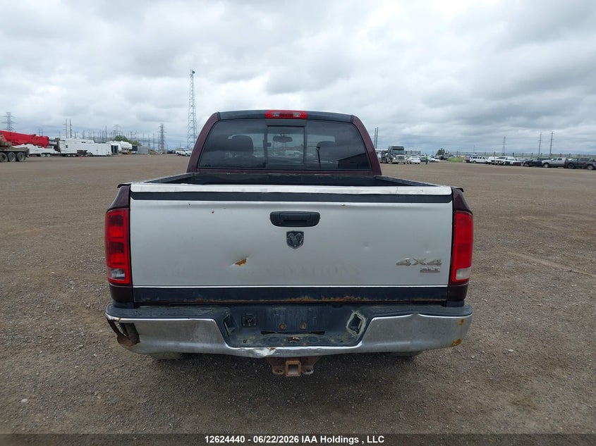 2004 Dodge Ram 1500 Slt/Laramie VIN: 1D7HU18D44J145519 Lot: 12624440