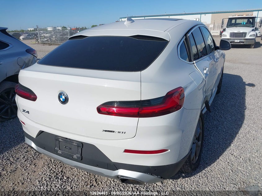 2025 BMW X4 SPORT UTILITY VEHICLE 2.0L I-4 DI, DOHC, VVT, TURBO, 248HP