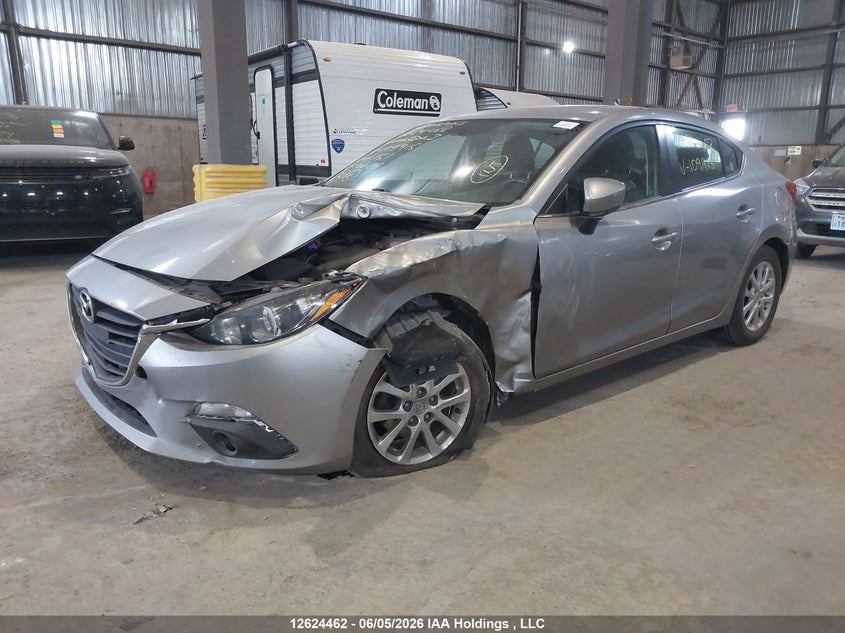 Vin: 3mzbm1v78em109915, lot: 3024064, mazda 3 touring 20142