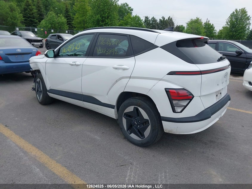 Vin: km8hc3a63su023892, lot: 3024129, hyundai kona 20253