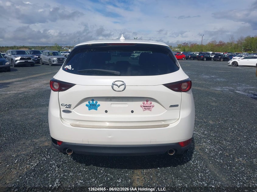 2017 Mazda Cx-5 2.5 Gs White Lot 111012624565 Vin JM3KFBCL4H0177310