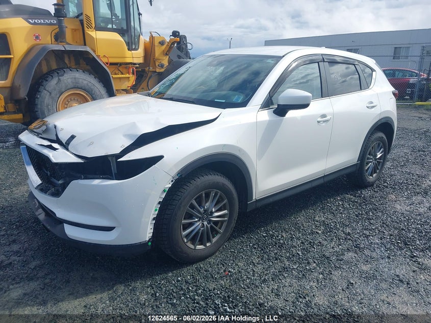 2017 Mazda Cx-5 2.5 Gs White Lot 111012624565 Vin JM3KFBCL4H0177310