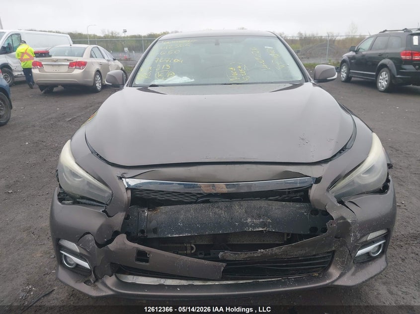 2014 Infiniti Q50 Premium/Sport VIN: JN1BV7AR2EM707104 Lot: 12612366X