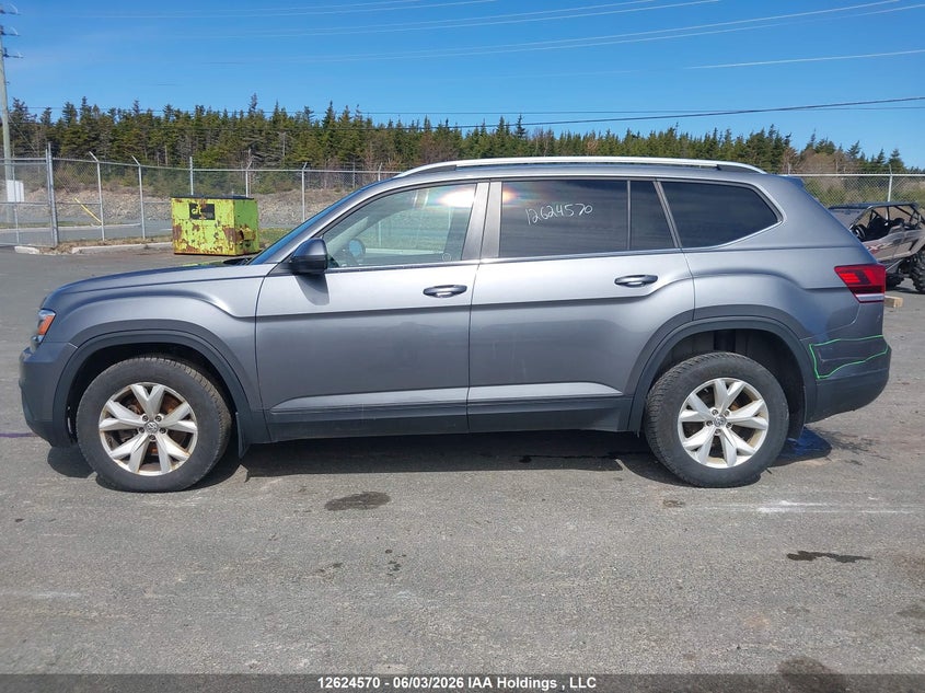 2018 Volkswagen Atlas 3.6 Fsi Trendline VIN: 1V2HR2CA7JC514306 Lot: 12624570