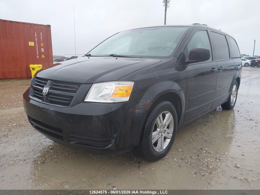 2010 Dodge Grand caravan 3.3 Grand Se black Lot 111012624575 Vin 2D4RN4DE8AR410772