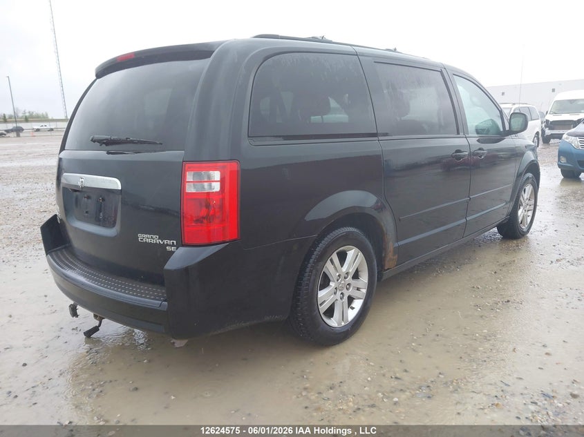 2010 Dodge Grand caravan 3.3 Grand Se black Lot 111012624575 Vin 2D4RN4DE8AR410772