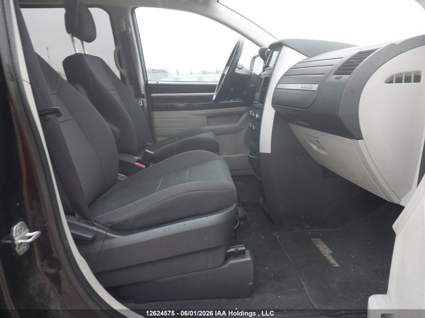 2010 Dodge Grand caravan 3.3 Grand Se black Lot 111012624575 Vin 2D4RN4DE8AR410772