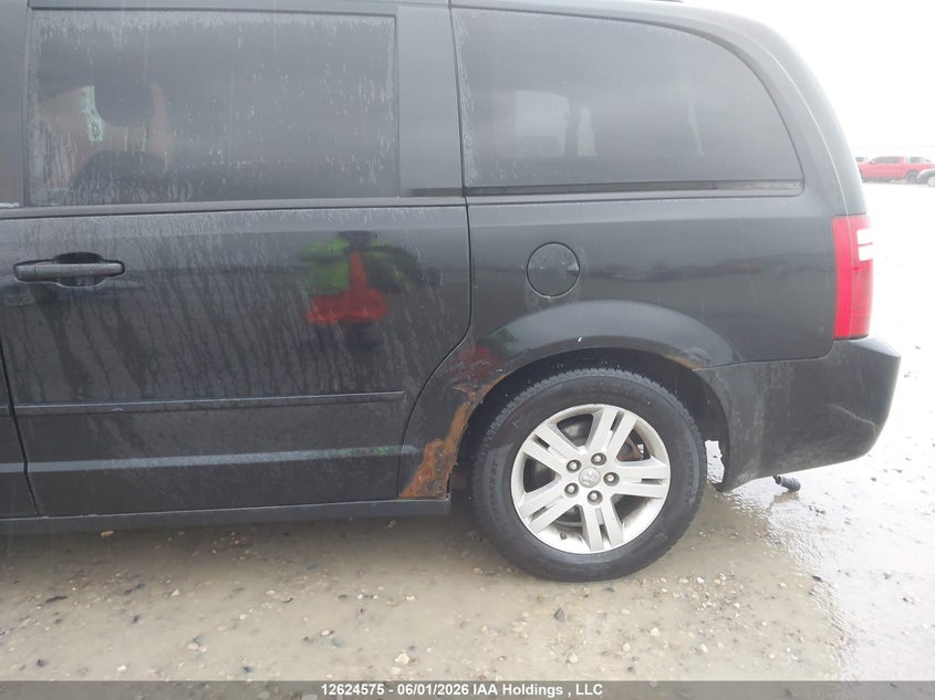2010 Dodge Grand caravan 3.3 Grand Se black Lot 111012624575 Vin 2D4RN4DE8AR410772