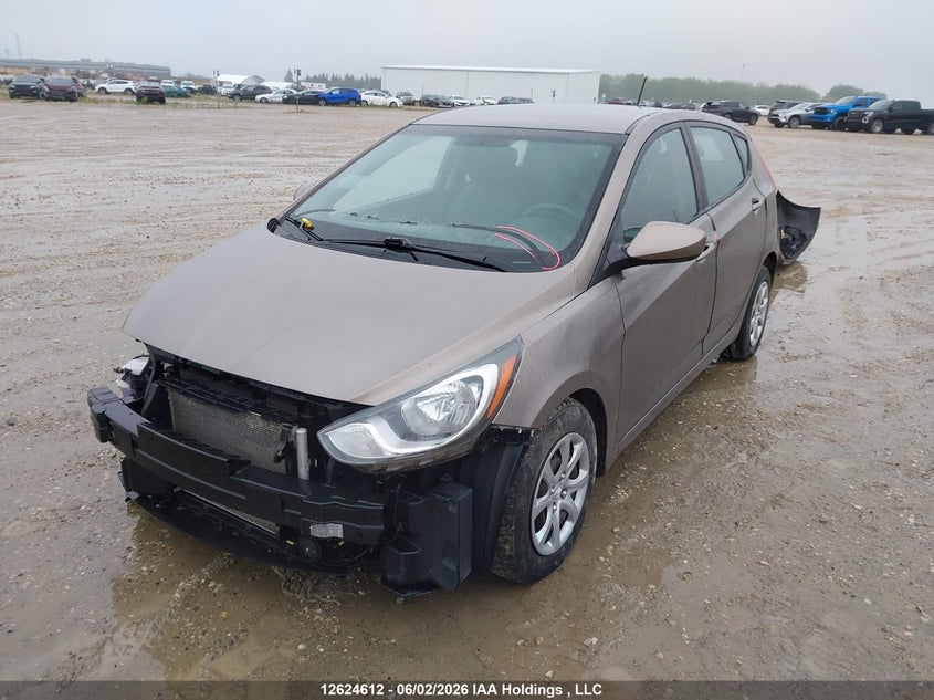 Vin: kmhct5ae7eu174722, lot: 3024228, hyundai accent 20142