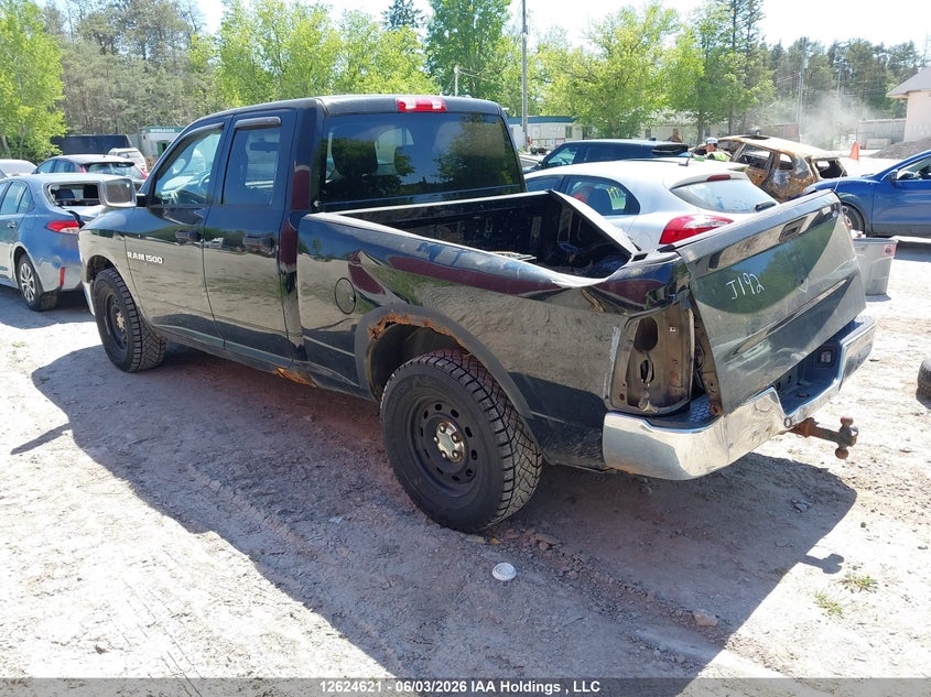 1C6RD7FP6CS222776 2012 Ram 1500 4.7 Ram St black
