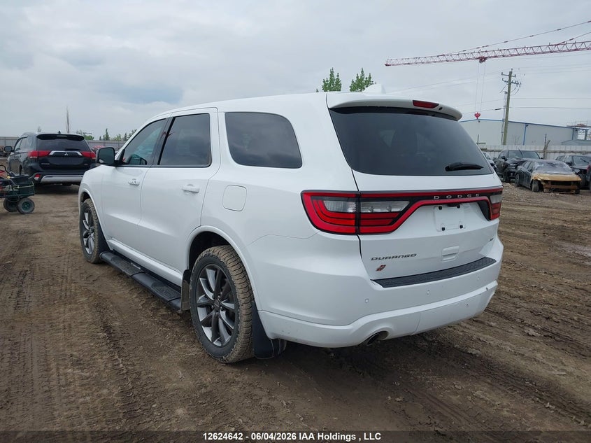 Vin: 1c4rdjdg7jc398106, lot: 3024258, dodge durango gt 20183