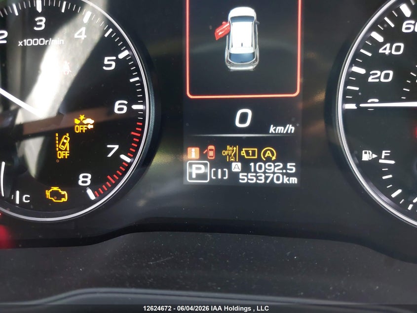 2024 SUBARU XV SPORT UTILITY VEHICLE 2.0L H-4 DI, DOHC, VVT, 152HP