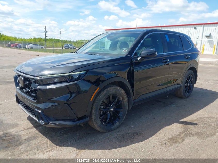 2024 Honda Cr-V Ex-L Hybrid, Front, IAAI, VIN 2HKRS6H73RH223381 — photo 2