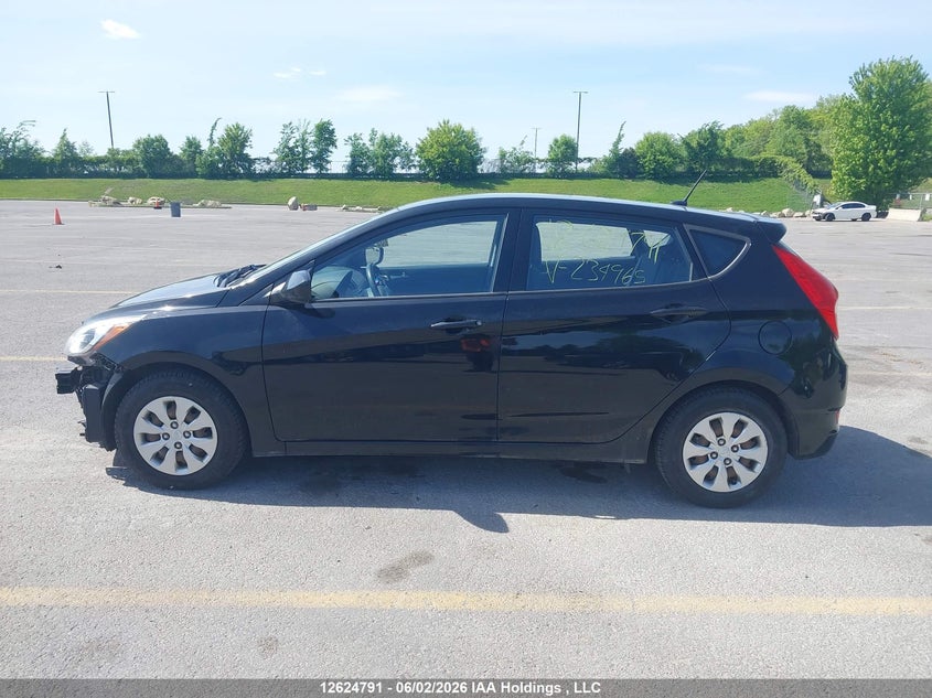 2015 HYUNDAI ACCENT HATCHBACK 1.6L I-4 DI, DOHC, VVT, 138HP