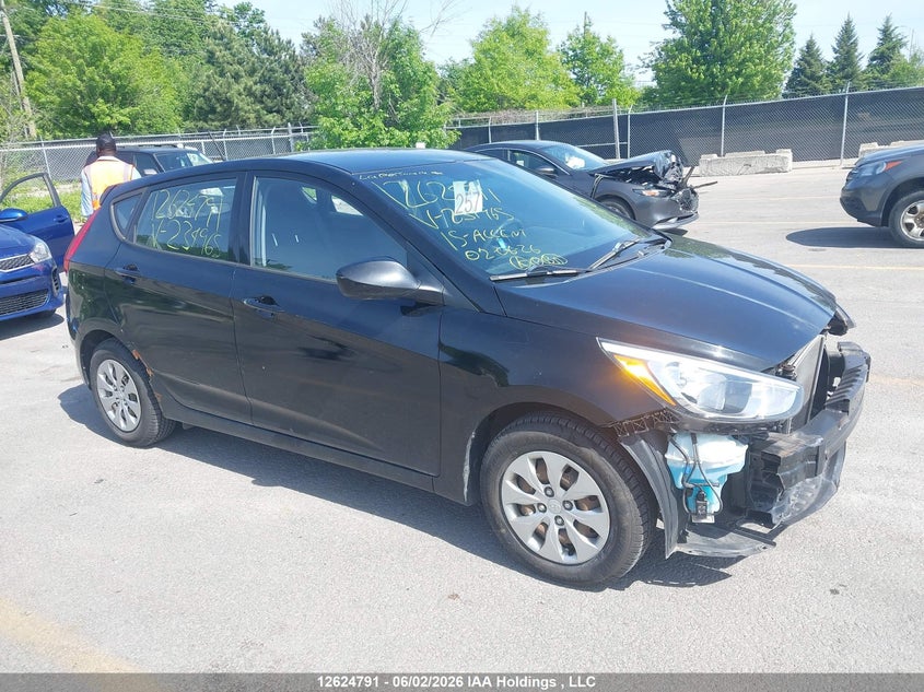 2015 HYUNDAI ACCENT HATCHBACK 1.6L I-4 DI, DOHC, VVT, 138HP