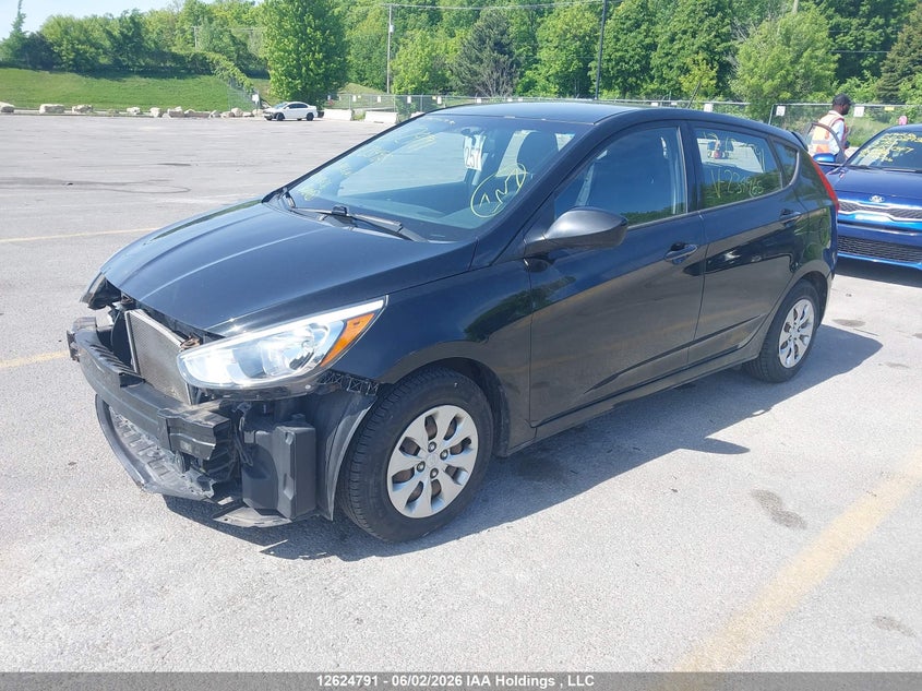 2015 HYUNDAI ACCENT HATCHBACK 1.6L I-4 DI, DOHC, VVT, 138HP