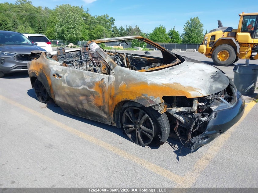2011 Nissan Murano Crosscabriolet, Полностью сгорел, IAAI, VIN JN8AZ1FY9BW000774