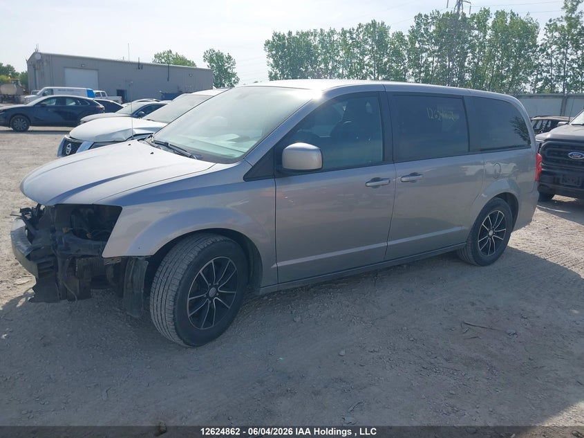 2019 Dodge Caravan 3.6 Grand Gt silver Lot 111012624862 Vin 2C4RDGEG4KR514971