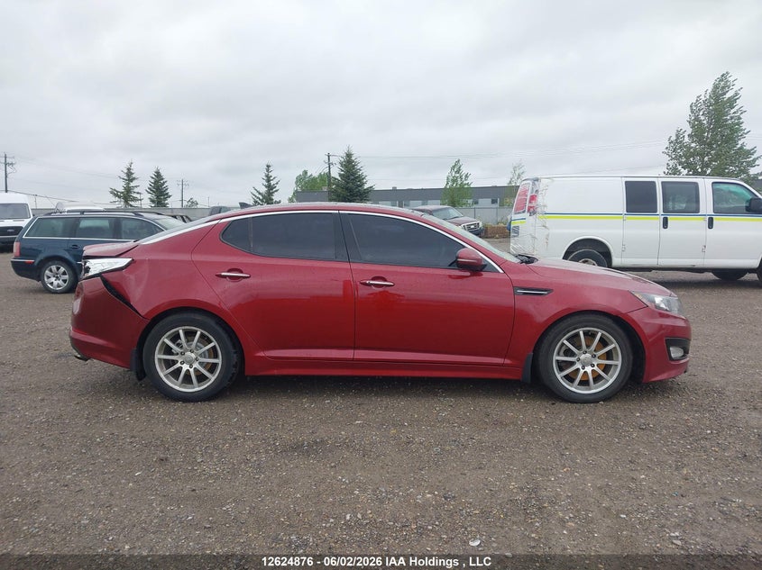 2011 Kia Optima 2.0 Turbo Sx red Lot 111012624876 Vin KNAGR4A60B5202631