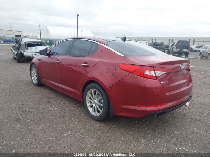 2011 Kia Optima 2.0 Turbo Sx red Lot 111012624876 Vin KNAGR4A60B5202631