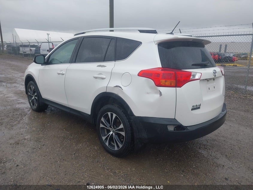 Vin: 2t3rfrev4fw270075, lot: 3024533, toyota rav4 xle 20153