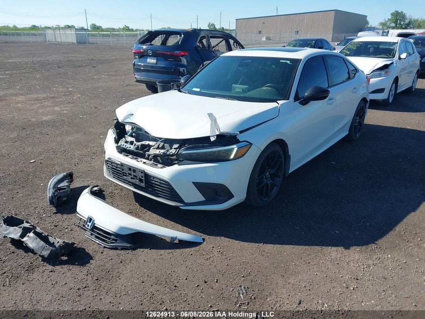 Vin: 2hgfe2f51nh107119, lot: 3024541, honda civic sport 20222