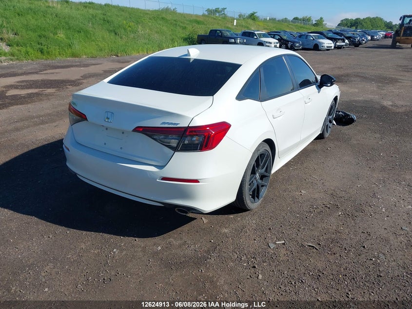 Vin: 2hgfe2f51nh107119, lot: 3024541, honda civic sport 20224