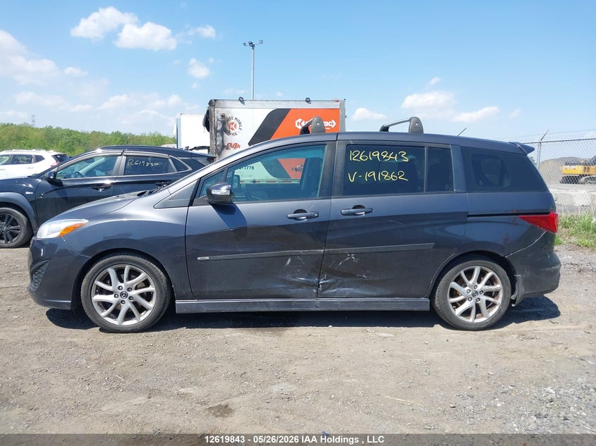 2016 Mazda Mazda5 Gt VIN: JM1CW2DL0G0191862 Lot: 12619843X