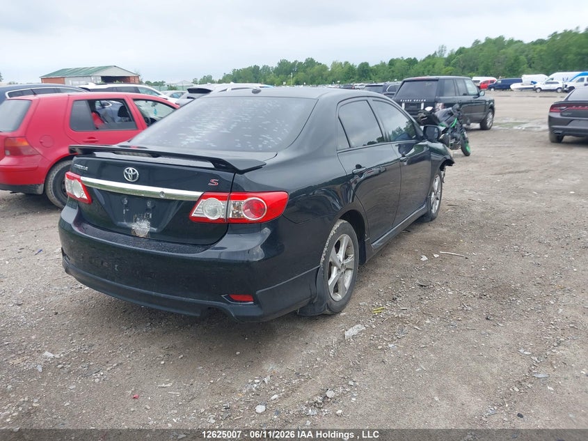 Vin: 2t1bu4ee9bc748666, lot: 3024669, toyota corolla s 20114