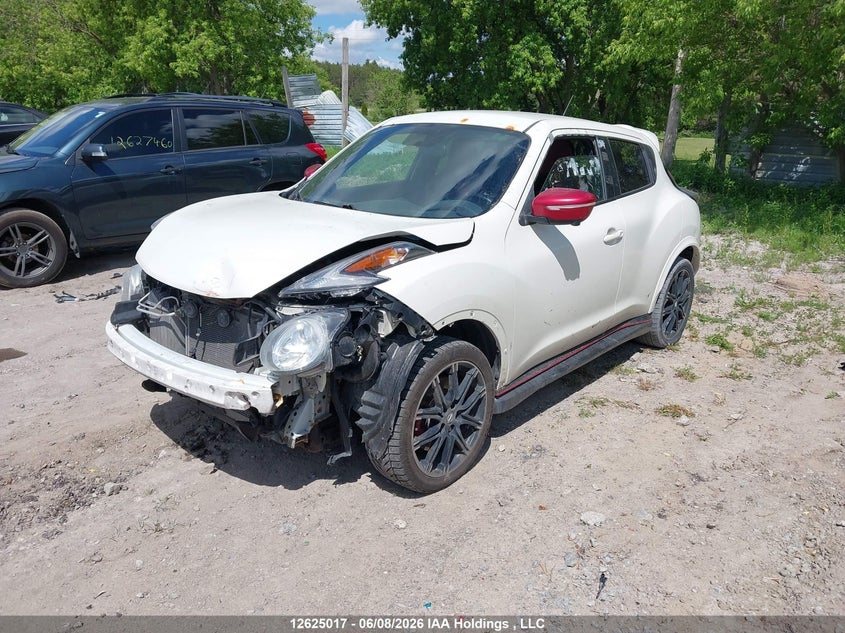 2015 Nissan Juke, Удар спереди, IAAI, VIN JN8DF5MV9FT250142 — фото 2