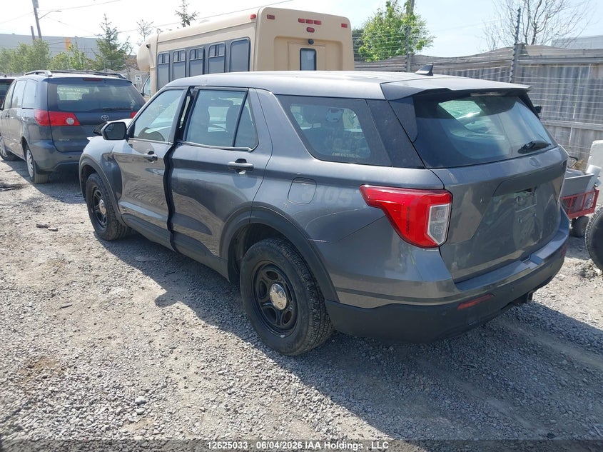 Vin: 1fm5k8ab9nga25133, lot: 3024695, ford explorer police interceptor 20223