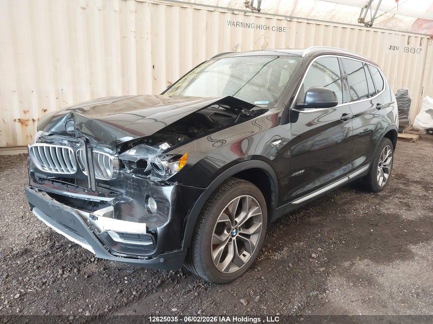 Vin: 5uxwx9c51h0t05535, lot: 3024697, bmw x3 xdrive28i 20172