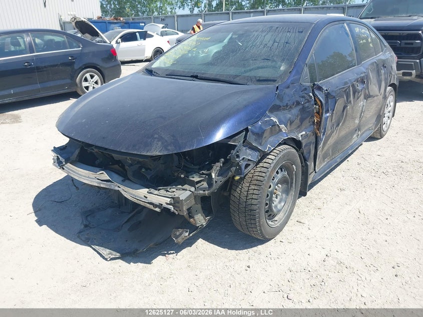 Vin: 5yfbprbe4lp125059, lot: 3024789, toyota corolla le 20202