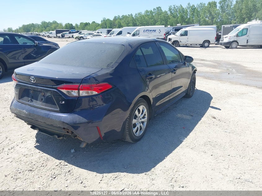 Vin: 5yfbprbe4lp125059, lot: 3024789, toyota corolla le 20204
