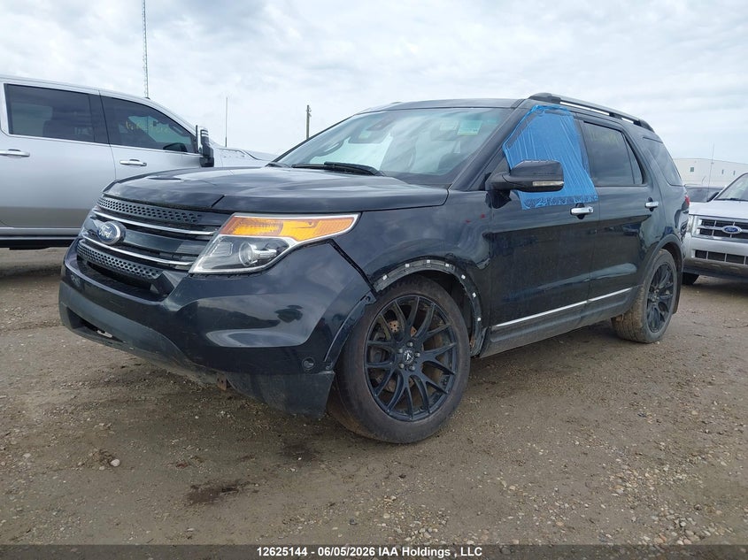 2013 Ford Explorer, Theft Recovery, IAAI, VIN 1FM5K8F85DGA90167 — photo 2