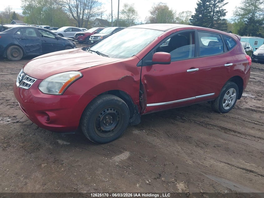 Vin: jn8as5mtxcw262923, lot: 3024832, nissan rogue s 20122