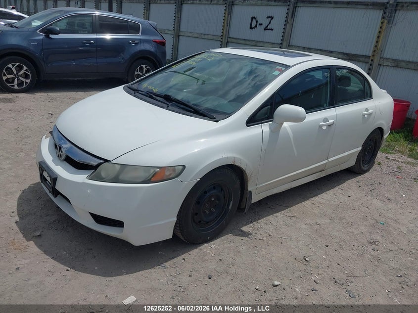 2011 Honda Civic, Front, IAAI, VIN 2HGFA1F62BH101808 — photo 2