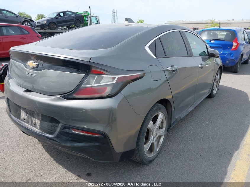 Vin: 1g1ra6s55hu197566, lot: 3024952, chevrolet volt lt 20174