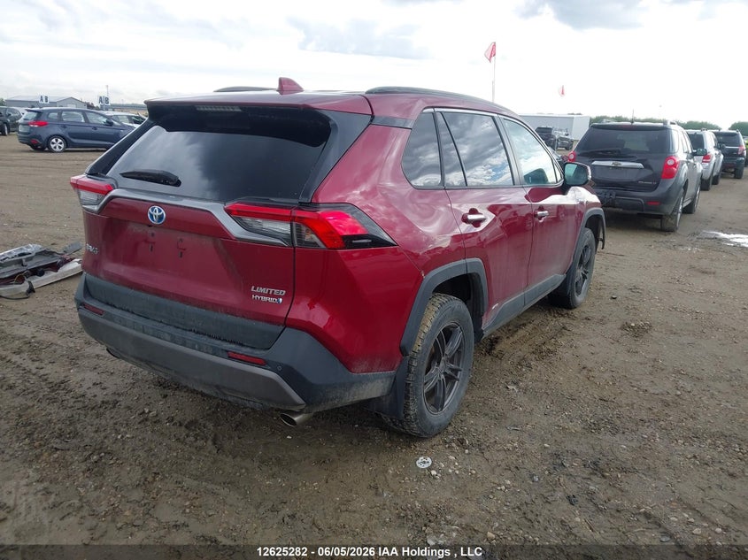 Vin: 2t3dwrfv4mw103933, lot: 3024962, toyota rav4 limited 20214