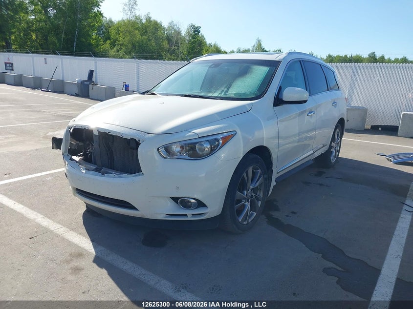 Vin: 5n1al0mm7dc339430, lot: 3024980, infiniti jx35 20132
