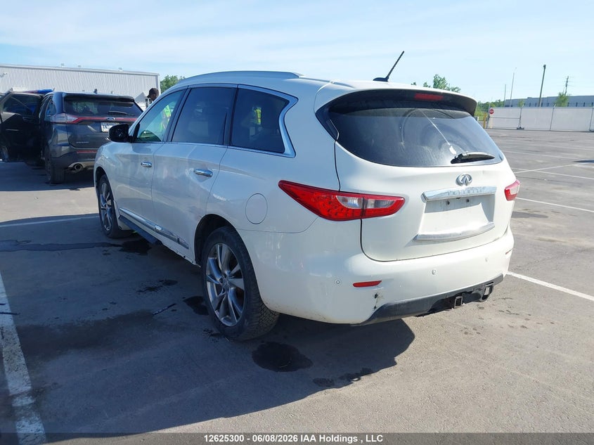 Vin: 5n1al0mm7dc339430, lot: 3024980, infiniti jx35 20133