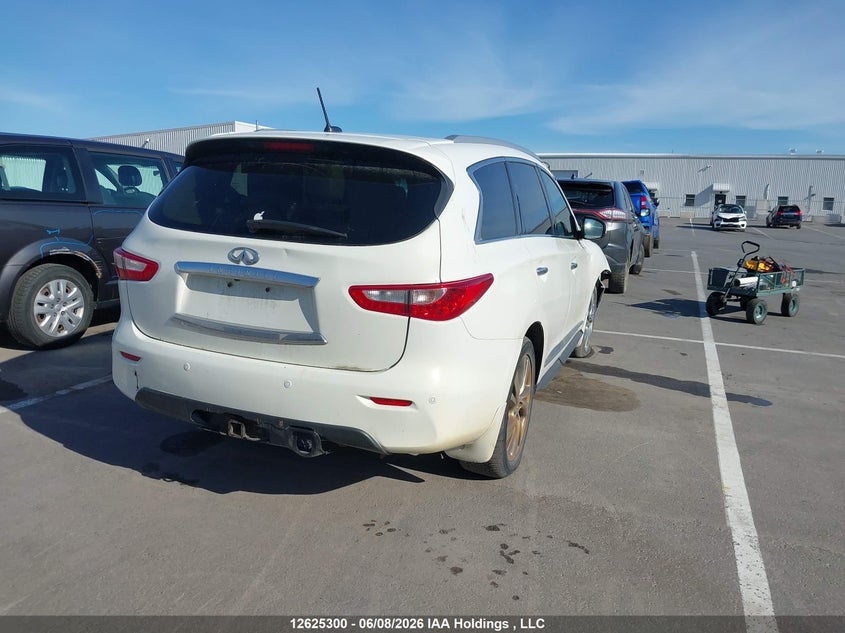 Vin: 5n1al0mm7dc339430, lot: 3024980, infiniti jx35 20134