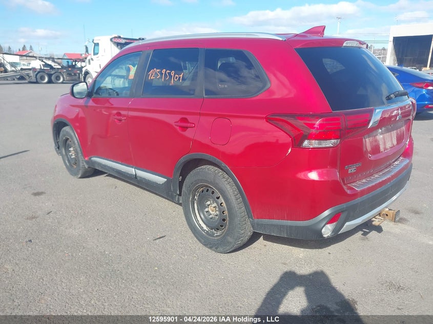 Vin: ja4jz3ax9hz609886, lot: 3024986, mitsubishi outlander se 20173