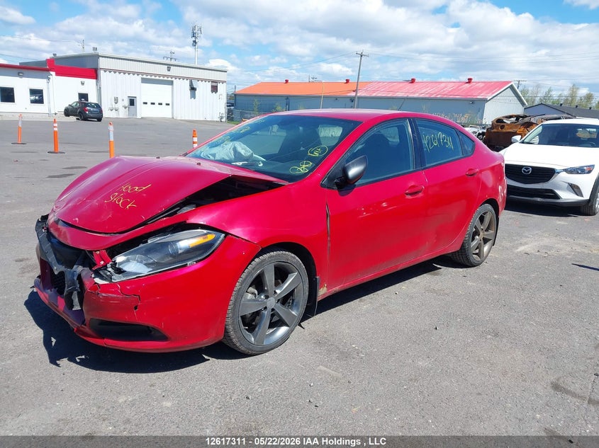 Vin: 1c3cdfbb4fd278411, lot: 3024988, dodge dart sxt 20152