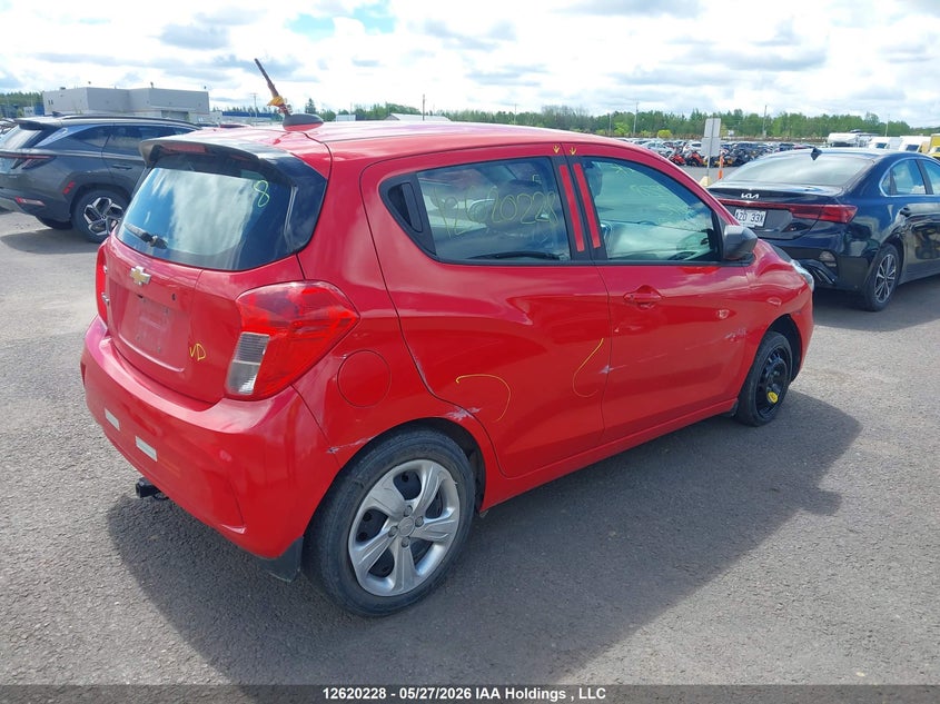 Vin: kl8ca6sa0kc713672, lot: 3024992, chevrolet spark ls manual 20194