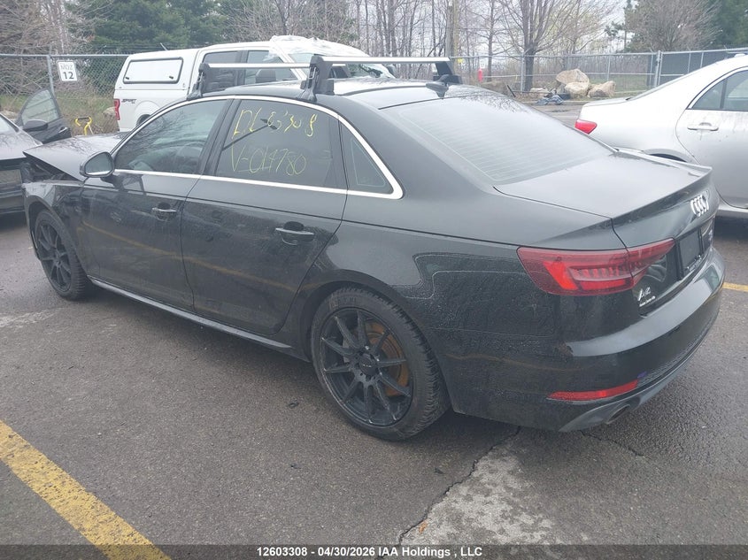 Vin: waucnaf4xjn014780, lot: 3025001, audi a4 2.0t technik 20183